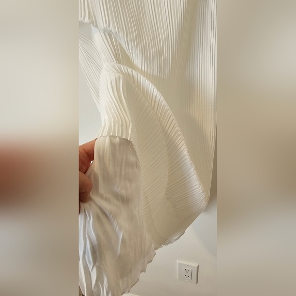 ARITZIA | BABATON White Sheath Midi Dress. No Flows.Sz S - Picture 8 of 9